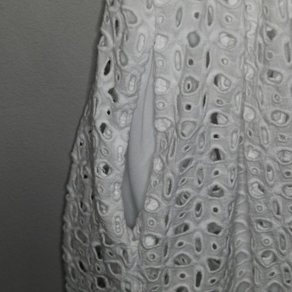 Lane Bryant Eyelet Midi Fit & Flare Dress H10673 - Picture 6 of 12